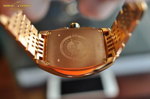 Đồng hồ Longines Evidenza Chronograph Automatic vàng hồng 18k