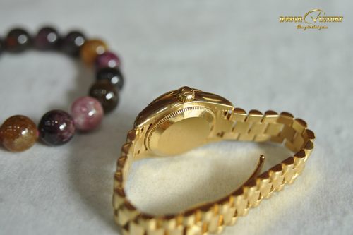 Đồng hồ nữ Rolex hàng hiệu Datejust 179158 vàng đúc 18k đính kim cương