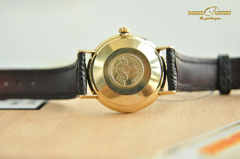 Đồng hồ Omega Seamaster Deville vàng đúc 14k chính hãng