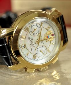 Đồng hồ Poljot President Chronograph mặt khảm trai cao cấp