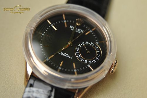 Đồng hồ Rolex Cellini Date 50515 vàng hồng đúc 18K tại Luxury Watch