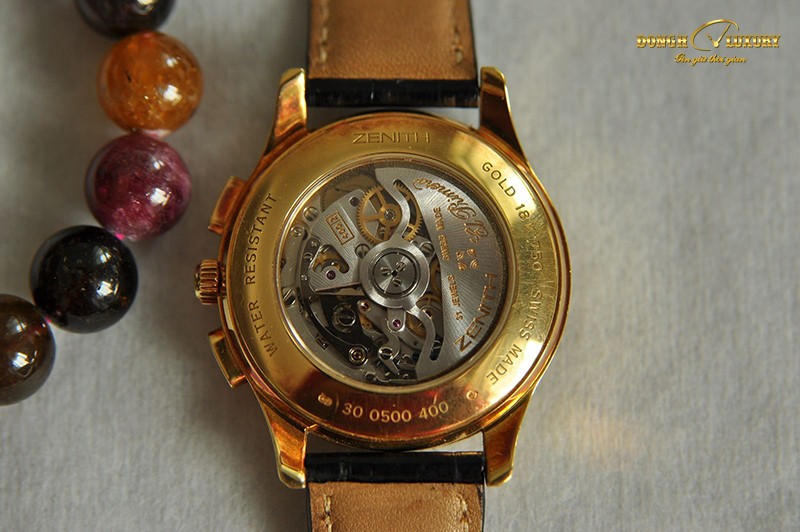 Đồng hồ Zenith Chronograph El Primero vàng đúc 18K chính hãng