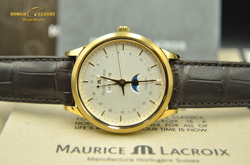 Đồng hồ Maurice Lacroix Les Classiques Phase De Lune vàng 18k