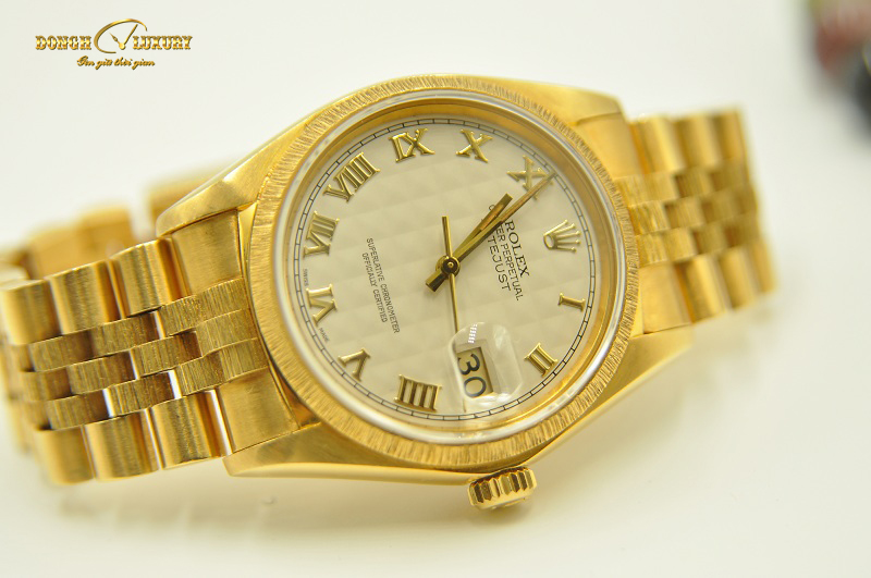 Đồng hồ Rolex 16078 mặt 3D vàng đúc nguyên khối 18k