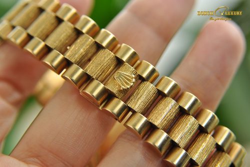 Đồng hồ Rolex 18308 vàng đúc 18k mặt kim cương