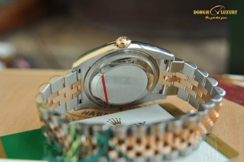 Đồng hồ Rolex Datejust 116231 demi vàng hồng 18k Luxury Watch