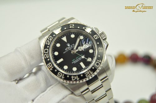 Đồng hồ Rolex GMT- Master II Oyster 116710LN-0001 dây kim loại