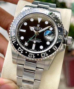 Đồng hồ Rolex GMT-Master II 116710LN-0001 vành Cerachrom đen 40mm