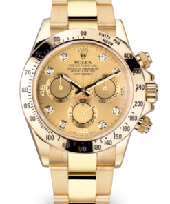 Đồng hồ nam Rolex Cosmograph Daytona 116528 vàng khối 18k 40mm