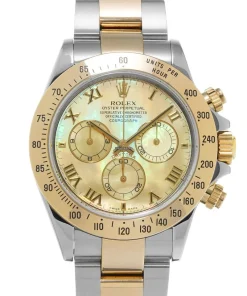 Đồng hồ Rolex Cosmograph Daytona Model 116523 cũ demi vàng size 40mm