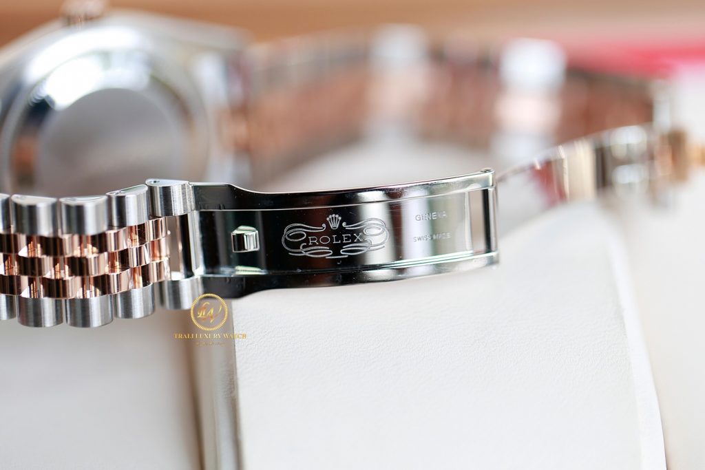 Đồng hồ Rolex 116233 mặt Mop trắng demi 18k vàng hồng size 36mm Lướt Fullbox