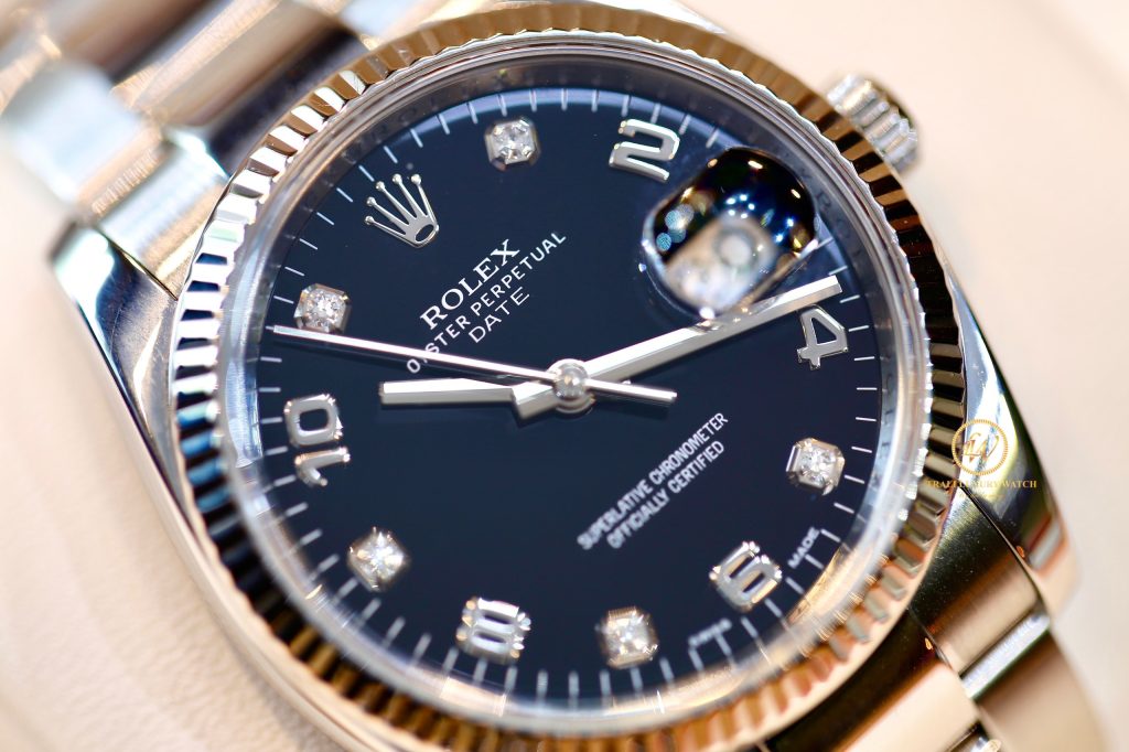 Đồng hồ Rolex Oyster Perpetual Datejust 115234 mặt chính
