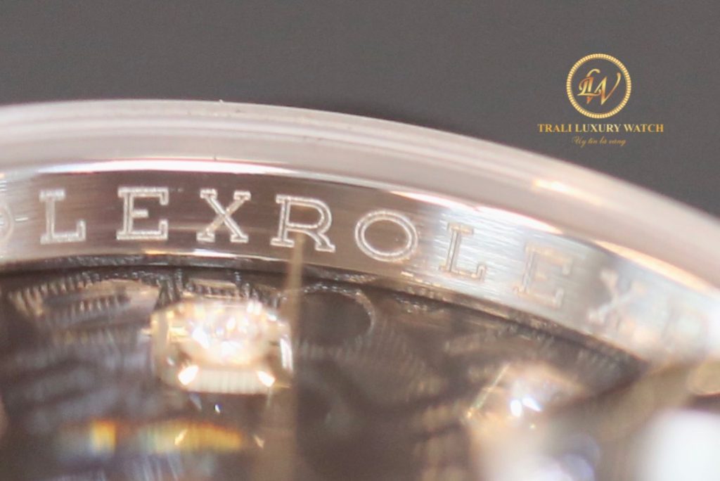 Đồng hồ Rolex 116231 - 36mm Demi vàng hồng mặt vi tính đen