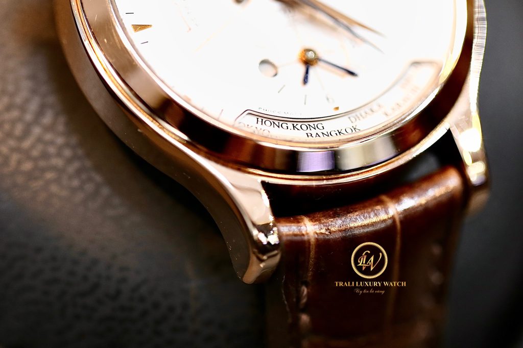 Đồng hồ Jaeger - Lecoultre Master-Geographic WorldTime Rose Gold niềng