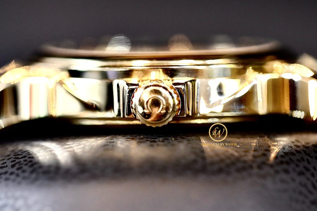 Đồng hồ Omega Deville Co-Axial vàng đúc 18k Au750 nguyên khối