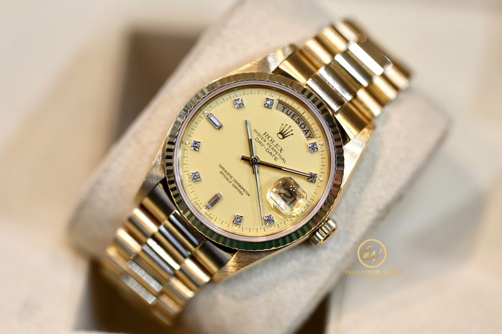 Đồng hồ nam Rolex Day-Date President 18038 - 36mm