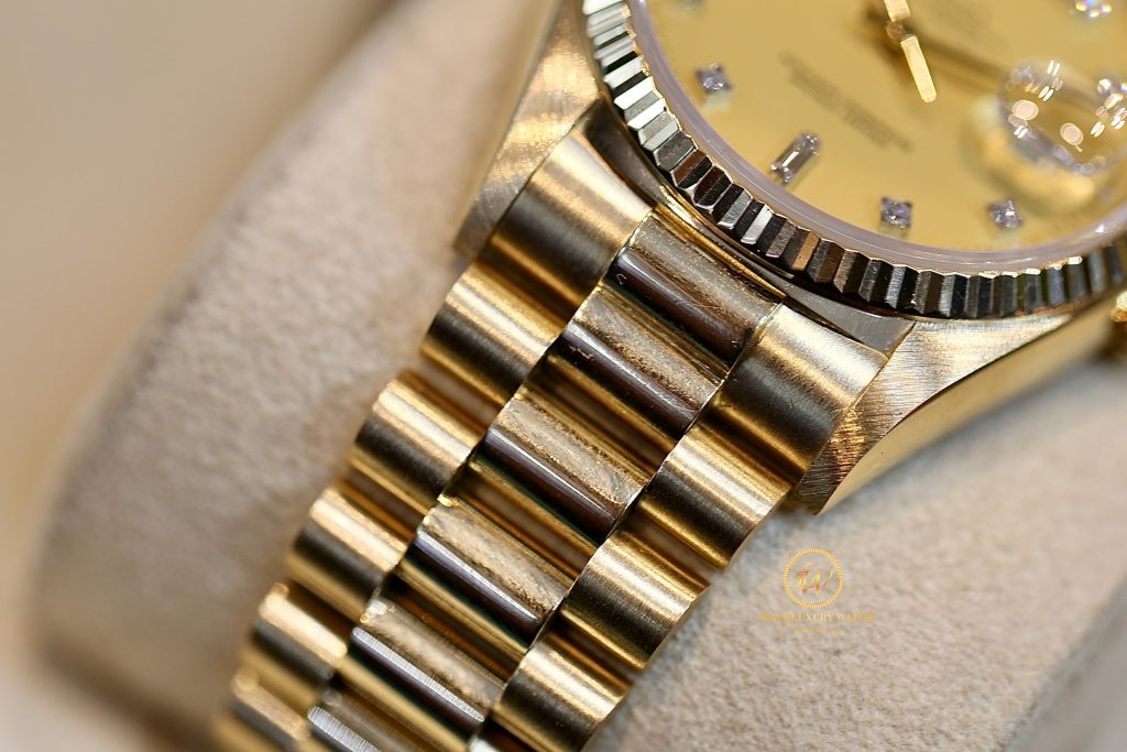 Đồng hồ nam Rolex Day-Date President 18038 - 36mm niềng