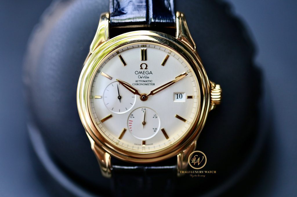 Đồng hồ Omega Deville Coaxial Chronometer 18K Gold Power Reserve