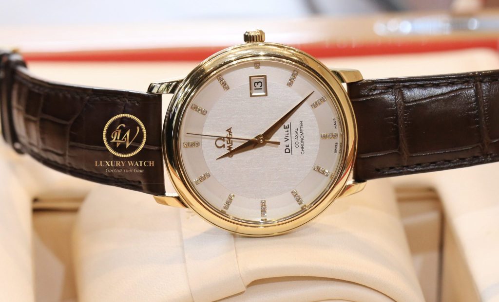 Đồng hồ Omega Deville Prestige Yellow Gold 18k Diamond 4617.35.02
