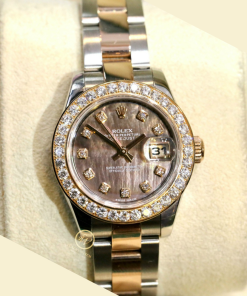 Đồng hồ nữ Rolex Lady Datejust 179171 26mm demi vàng hồng mặt mop dial