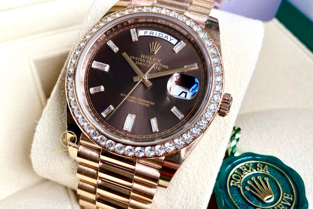 Đồng hồ nam Rolex Day-Date 228345RBR size 40mm