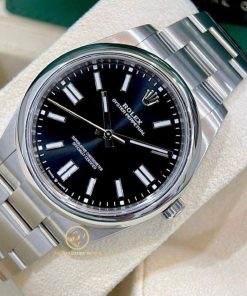 Đồng Hồ Nam Rolex Oyster Perpetual Datejust 126200 Size 36mm Mặt Đen Cọc Số Dạ Quang - ảnh 5