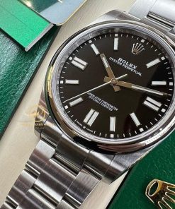 Đồng Hồ Nam Rolex Oyster Perpetual Datejust 126200 Size 36mm Mặt Đen Cọc Số Dạ Quang - ảnh 6