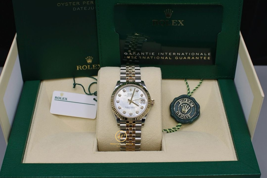 Đồng hồ Rolex 278273 chính hãng mặt khảm trai