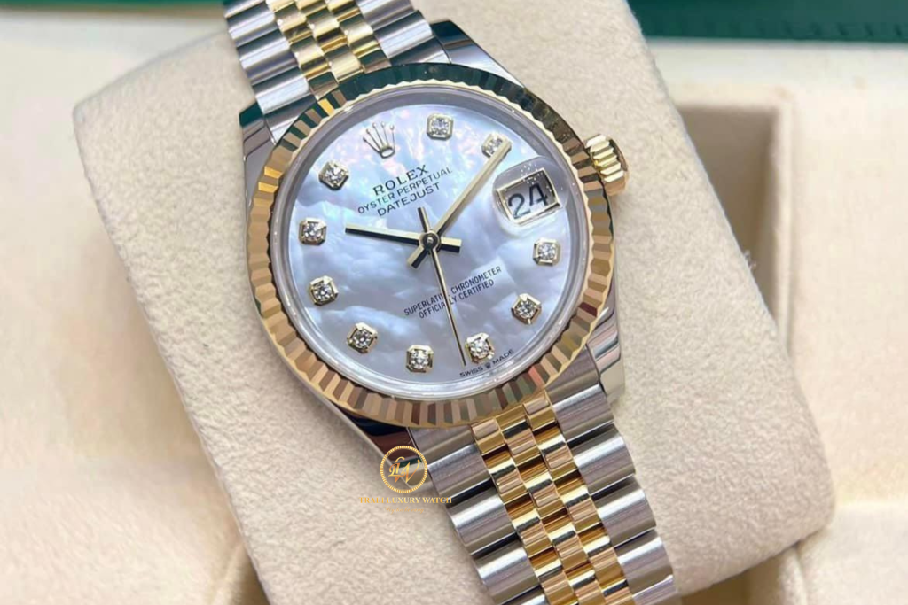 Đồng hồ Rolex 278273 chính hãng mặt khảm trai