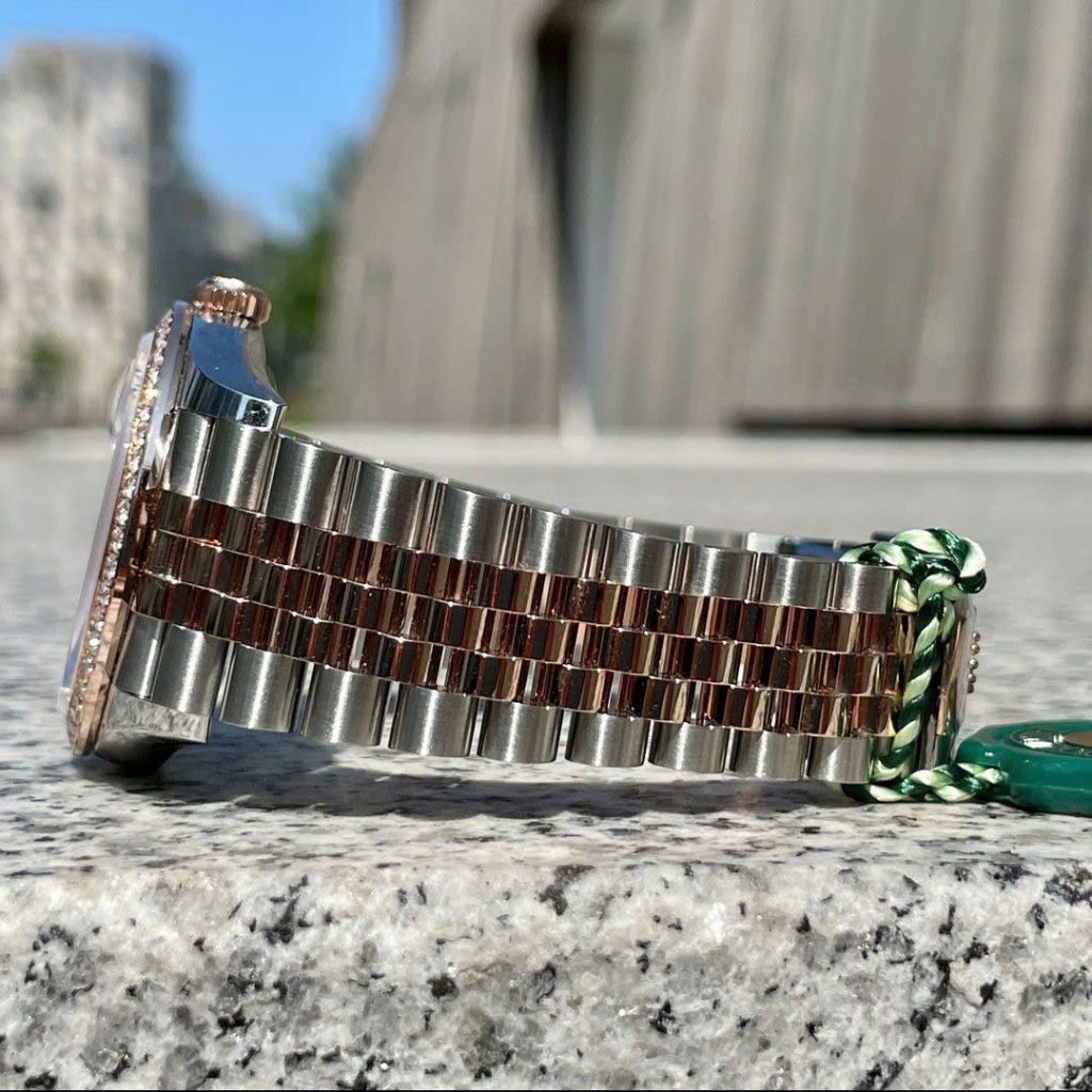 Đồng hồ Rolex 126281RBR 36mm demi vàng hồng chính hãng- Trali Watch