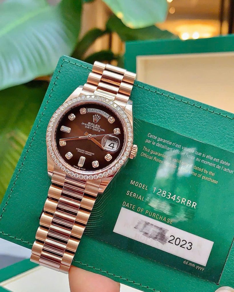 Đồng hồ Rolex 128345RBR Ombre size 36mm
