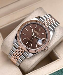 Đồng Hồ Rolex Datejust 126331 Mặt Nâu 41mm Chính Hãng Tại Hà Nội – Giá Mới Nhất - ảnh 4