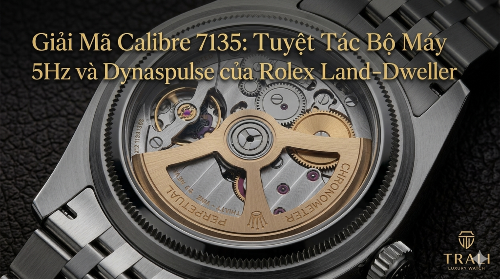Giải Mã Calibre 7135: Tại Sao Bộ Máy 5Hz Và Bộ Thoát Dynapulse