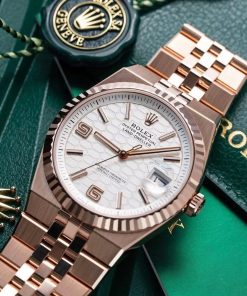 Đồng hồ Rolex Land-Dweller 127235 Everose Gold 36mm chính hãng - ảnh 4