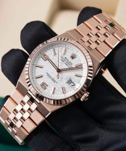 Đồng hồ Rolex Land-Dweller 127235 Everose Gold 36mm chính hãng - ảnh 3