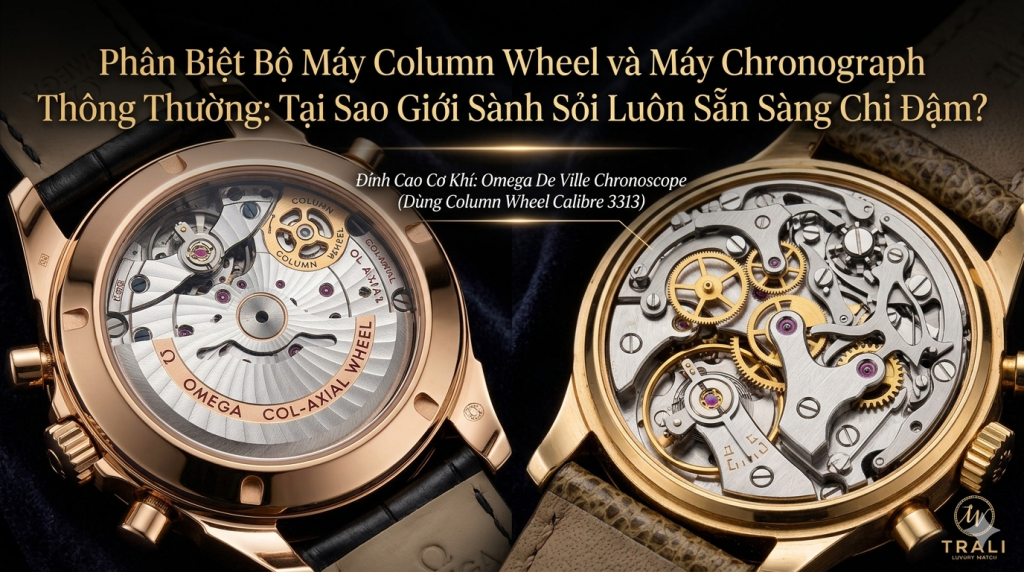 Máy Chronograph thông thường (Cam-Actuated)