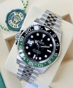Đồng hồ Rolex GMT Master II 126720-0002 Sprite 40mm Thép – Nút Ngược (Lefty) - ảnh 6