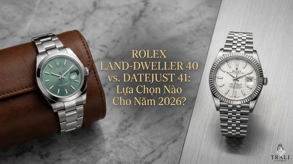 So Sánh Rolex Land-Dweller 40 Và Datejust 41