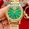 Đồng hồ Poljot President 4956003 Gold mặt xanh ngọc lục bảo, dây kim loại mạ vàng